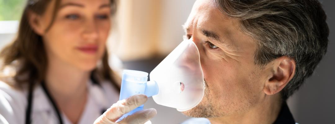 COPD, Sauerstoff, Sauerstoffmaske