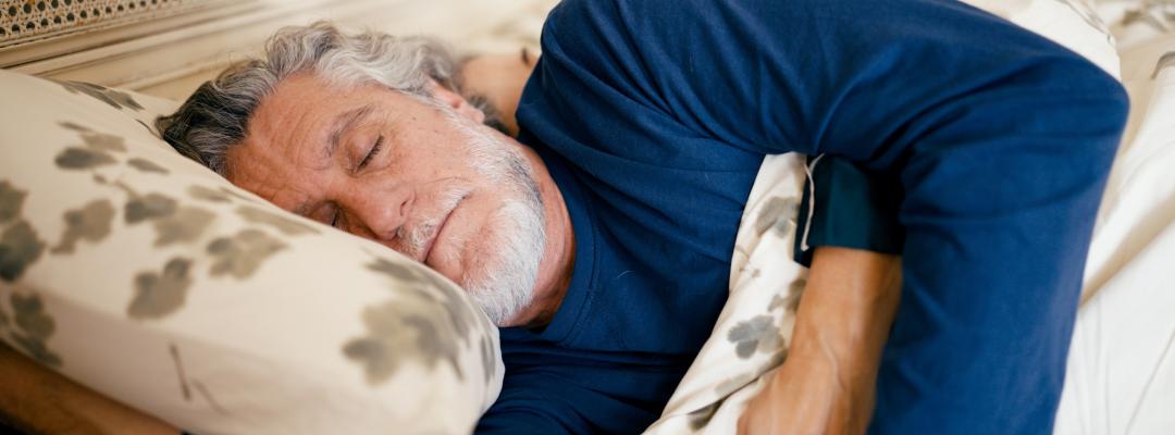 Mann Schläft - COPD und Mythen